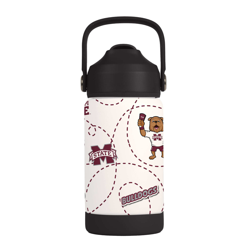 Mississippi State 12oz Mascot SS Kids Bottle - Logo Brands - Flyclothing LLC