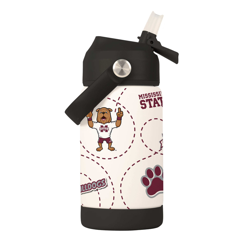 Mississippi State 12oz Mascot SS Kids Bottle - Logo Brands - Flyclothing LLC