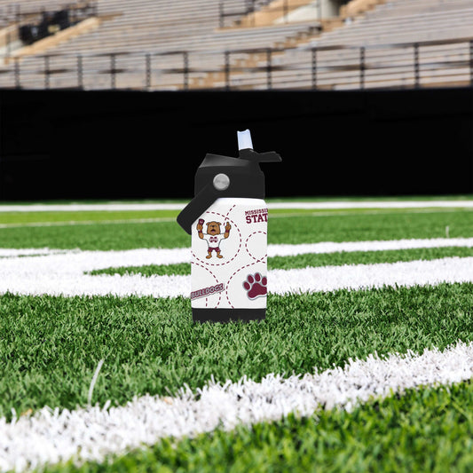 Mississippi State 12oz Mascot SS Kids Bottle - Logo Brands - Flyclothing LLC