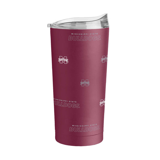 Mississippi State 20oz Step And Repeat Powder Coat Tumbler - Logo Brands - Flyclothing LLC