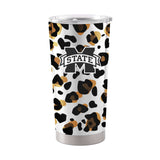 Mississippi State 20oz Neutral Leopard Stainless Steel Tumbler - Logo Brands - Flyclothing LLC