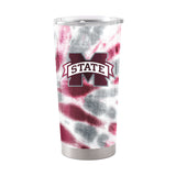 Mississippi State 20oz Tie Dye Stainless Steel Tumbler - Logo Brands - Flyclothing LLC