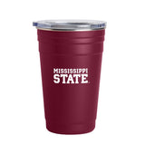 Mississippi State 22oz Flipside Stainless Cup - Logo Brands - Flyclothing LLC