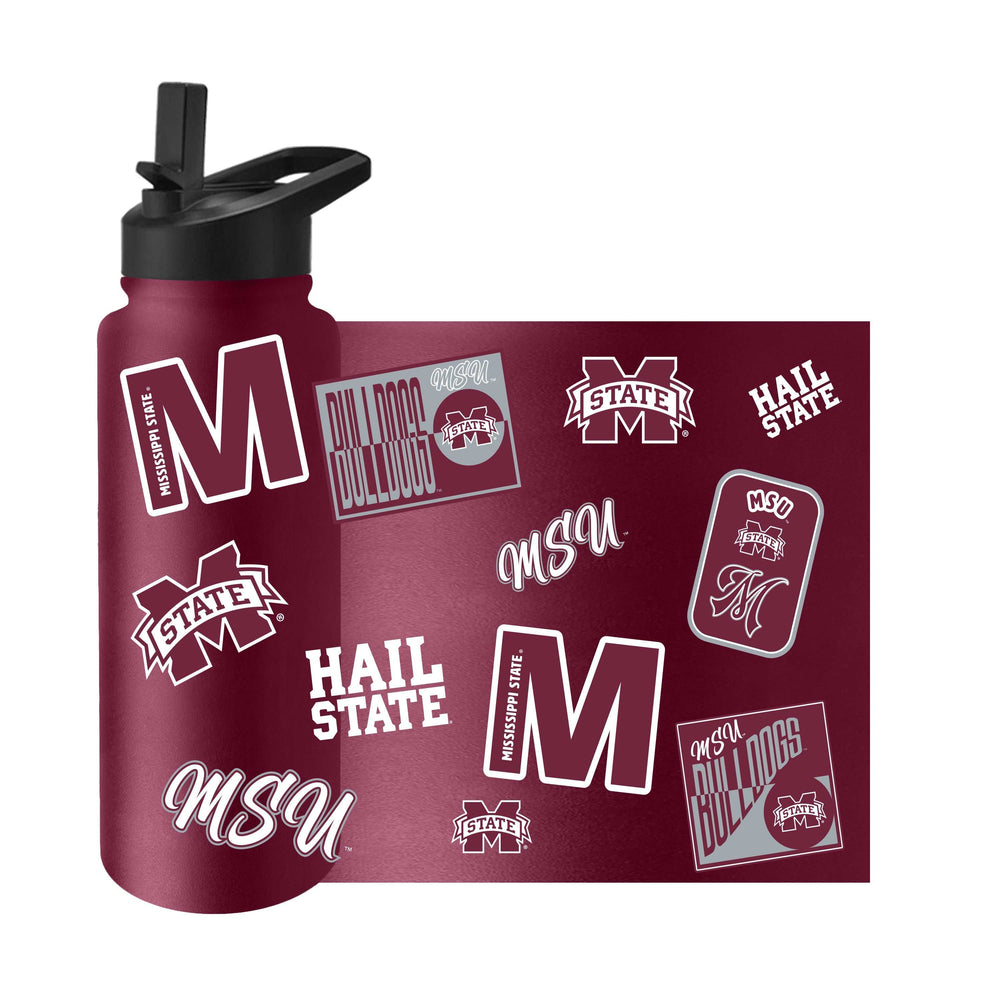 Mississippi State 34oz Dreamweave Quencher Bottle - Logo Brands - Flyclothing LLC