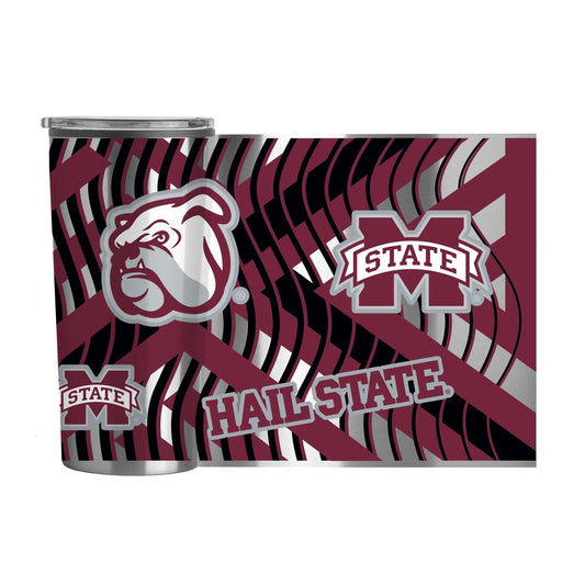 Mississippi State 20oz Flex Plastic Wall Stainless - Logo Brands - Flyclothing LLC