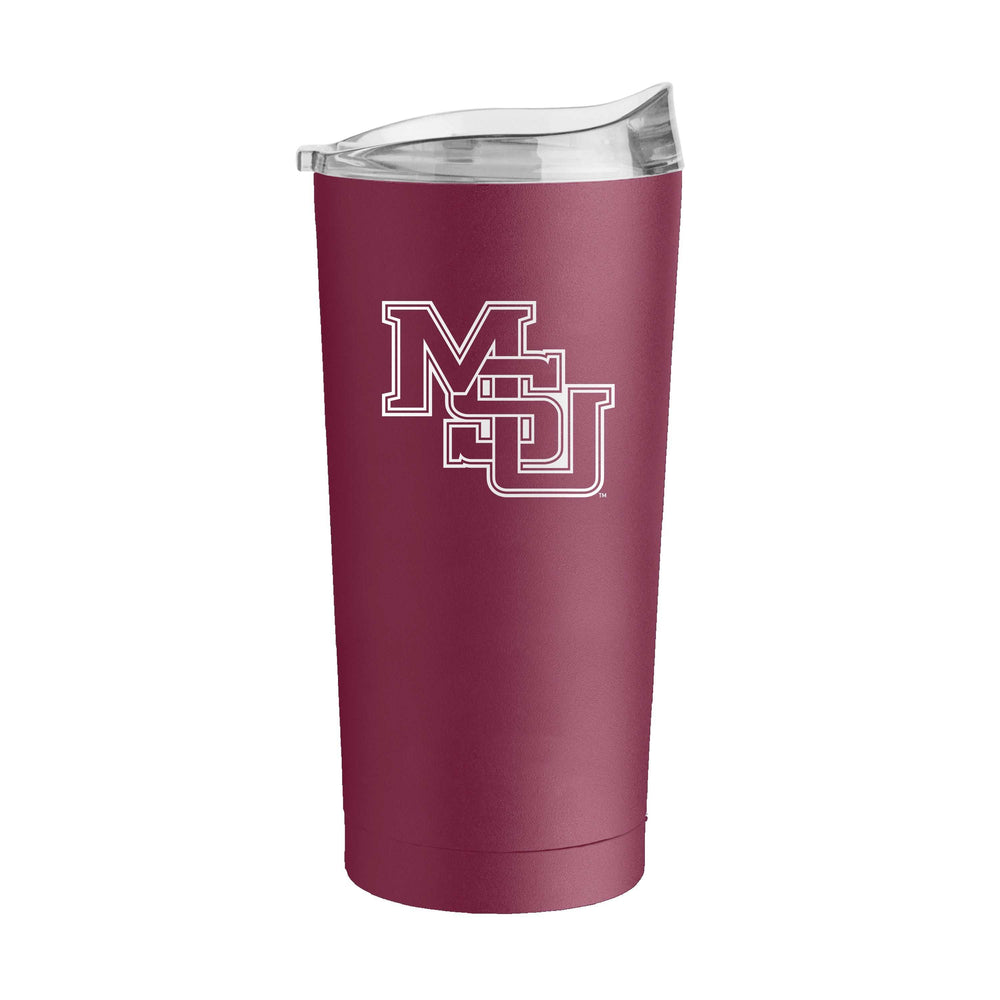 Mississippi State Vault Interlocking MS 20oz Powder Coat Tumbler - Logo Brands - Flyclothing LLC