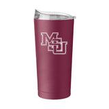 Mississippi State Vault Interlocking MS 20oz Powder Coat Tumbler - Logo Brands - Flyclothing LLC