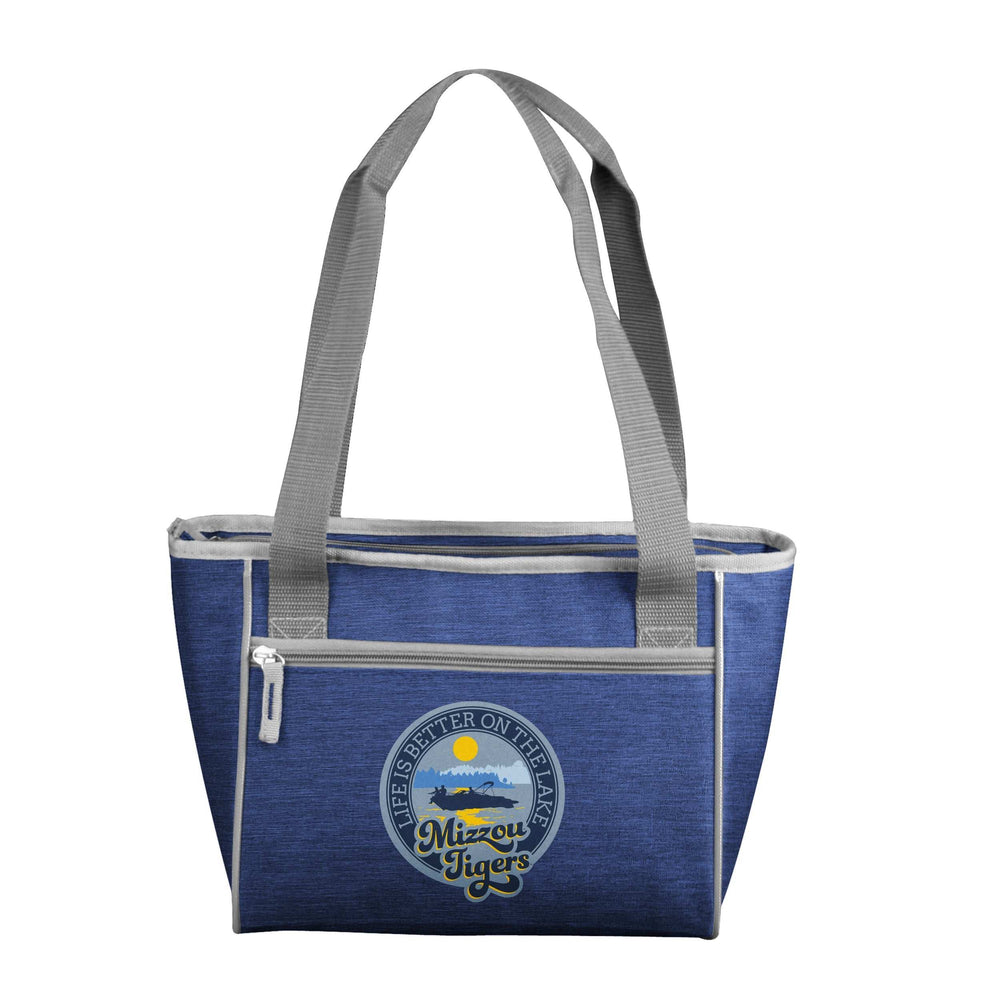 Missouri Lake Vibes 16 Navy Can Cooler Tote - Logo Brands - Flyclothing LLC
