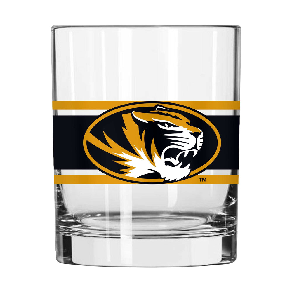 Missouri 14oz Stripe Rocks Glass - Logo Brands - Flyclothing LLC