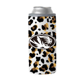 Missouri 12oz Neutral Leopard Slim Can Coolie - Logo Brands - Flyclothing LLC