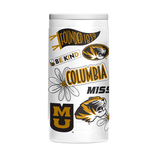 Missouri 12oz Native Powdercoat SlimCan Coolie - Logo Brands - Flyclothing LLC