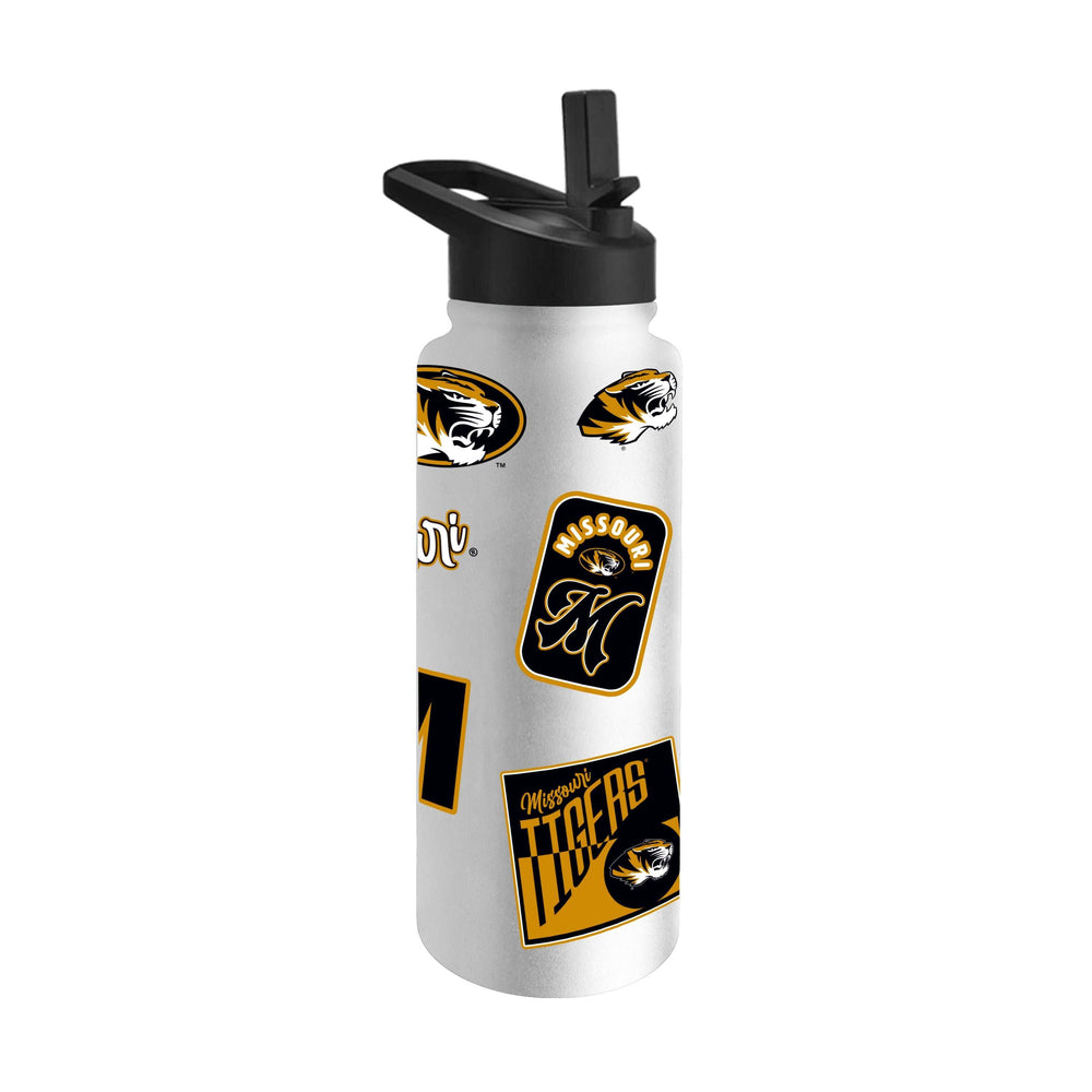 Missouri 34oz White Dreamweave Quencher Bottle - Logo Brands - Flyclothing LLC
