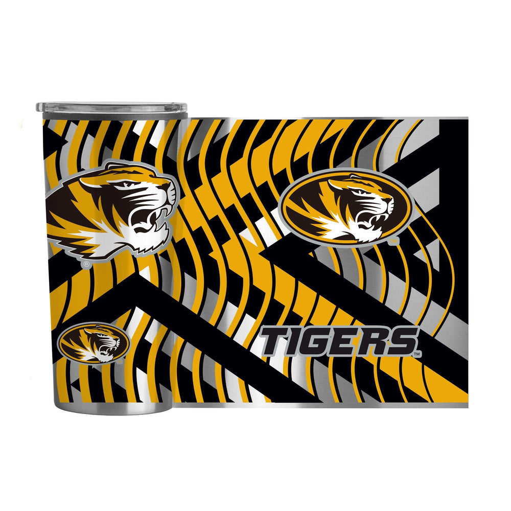 Missouri 20oz Flex Plastic Wall Stainless - Logo Brands - Flyclothing LLC