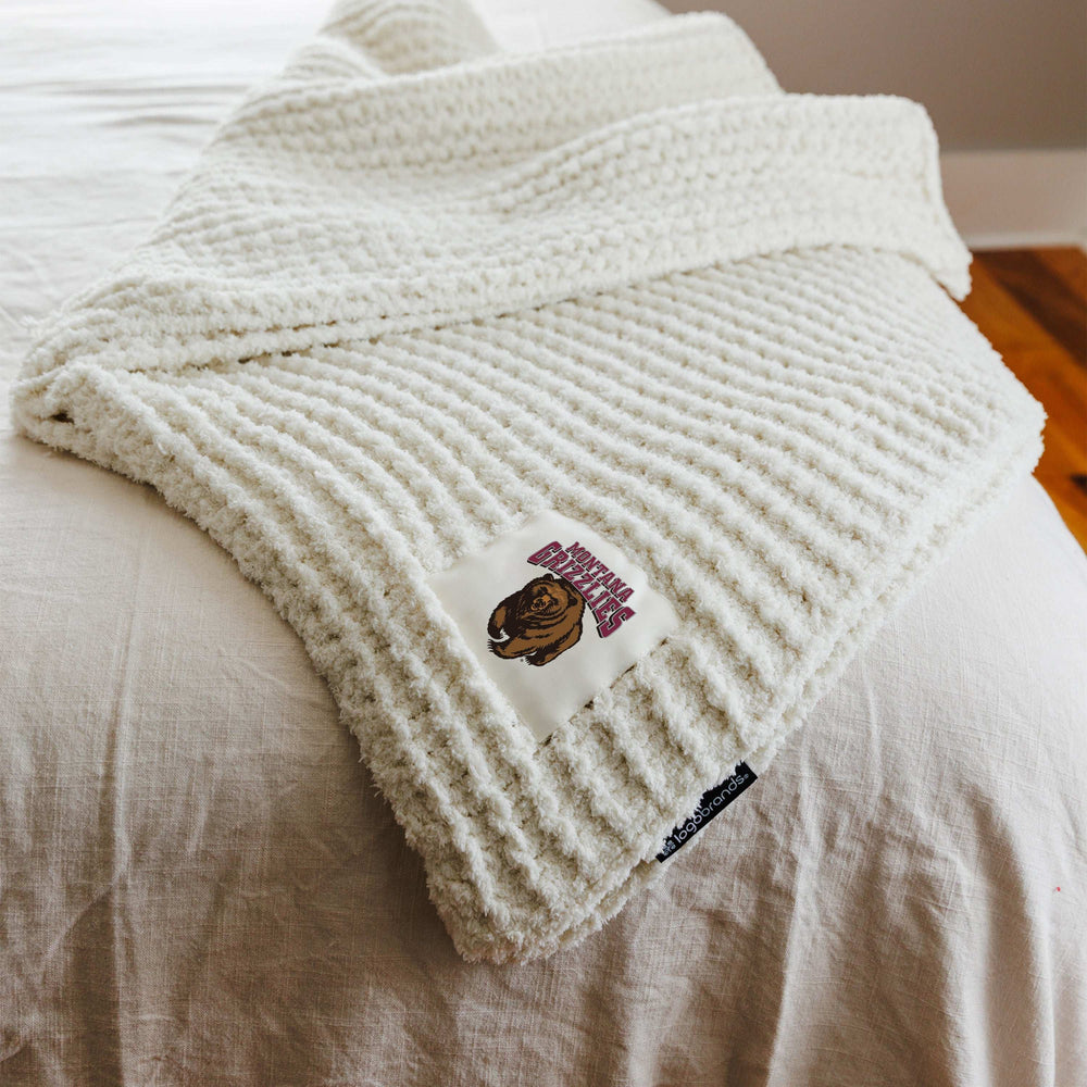 Montana Cable Knit Throw 50x60 - Logo Brands - Flyclothing LLC