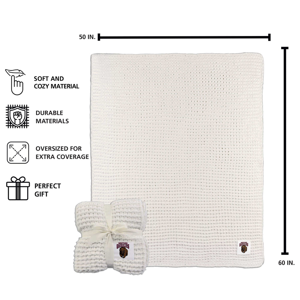 Montana Cable Knit Throw 50x60 - Logo Brands - Flyclothing LLC