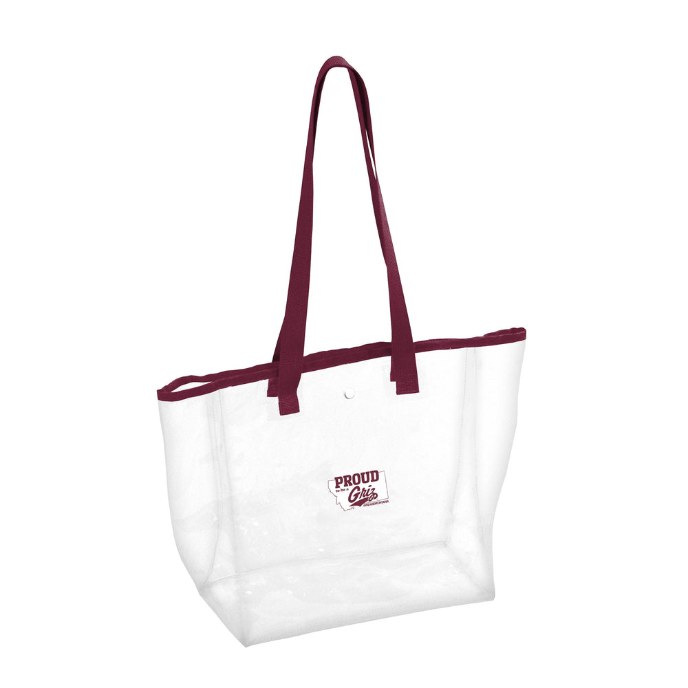 Montana "Proud to be a Griz" Stadium Clear Bag - Logo Brands - Flyclothing LLC