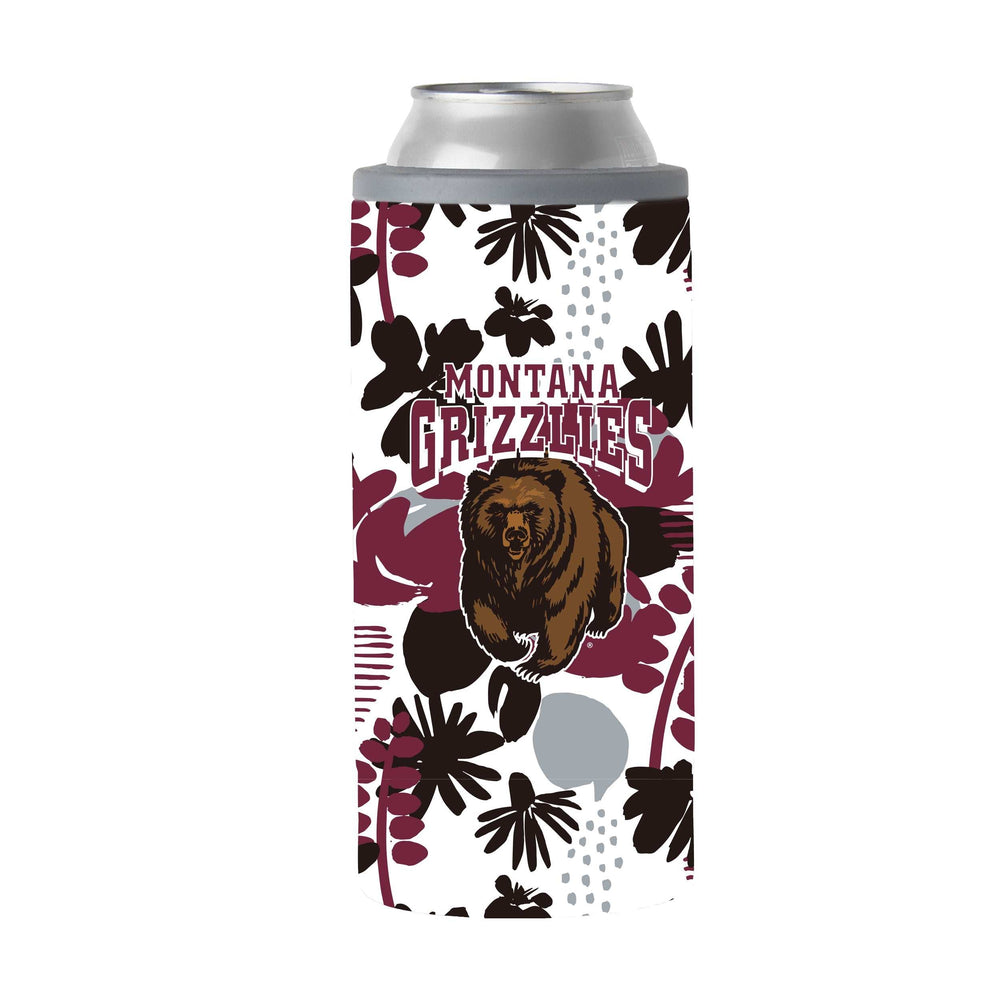 Montana 12oz Floral Slim Can Coolie - Logo Brands - Flyclothing LLC