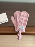 Cable Knit Warm Gloves - Trendsi - Flyclothing LLC