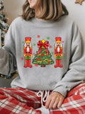 Christmas Nutcracker Men Guard Graphic Pullover Sweatshirt - Trendsi - Flyclothing LLC
