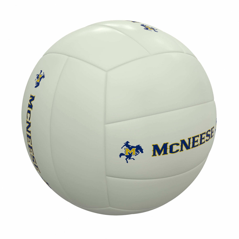 McNeese State University White volleyball f/ Primary WDMK - Logo Brands - Flyclothing LLC