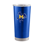 McNeese State 20oz Gameday Stainless Tumbler - Logo Brands - Flyclothing LLC