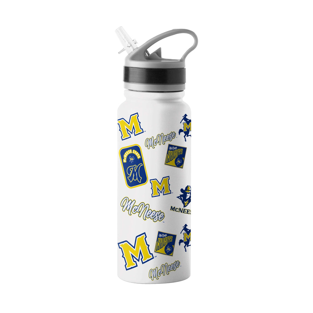 McNeese State 25oz Dreamweave SingleWall FlipTop Bottle - Logo Brands - Flyclothing LLC