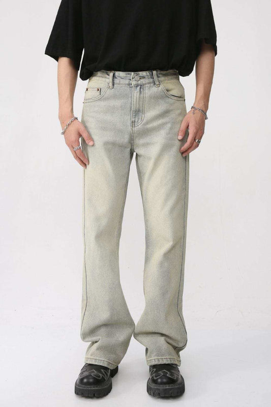 Mid Rise Jeans with Pockets - Trendsi - Flyclothing LLC