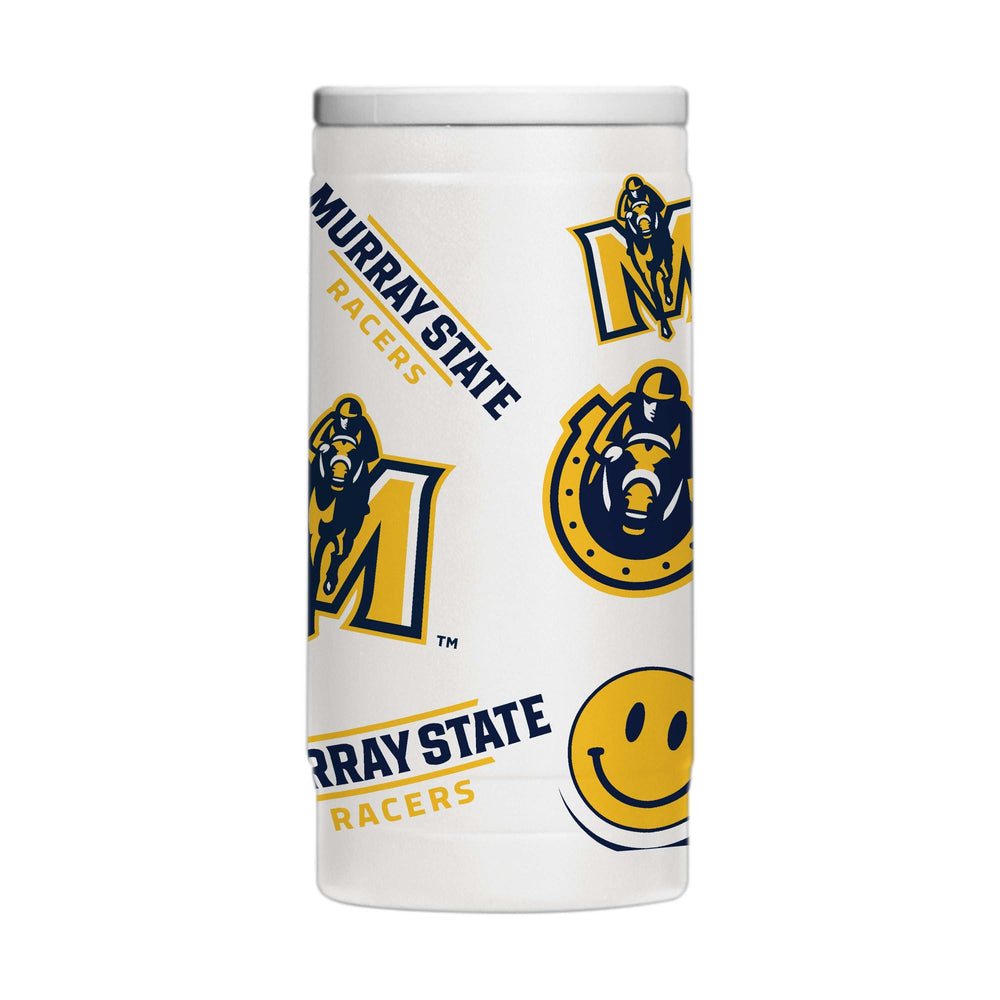 Murray State 12oz Native Powdercoat SlimCan Coolie - Logo Brands - Flyclothing LLC