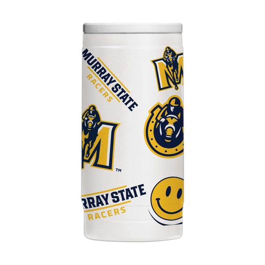 Murray State 12oz Native Powdercoat SlimCan Coolie - Logo Brands - Flyclothing LLC