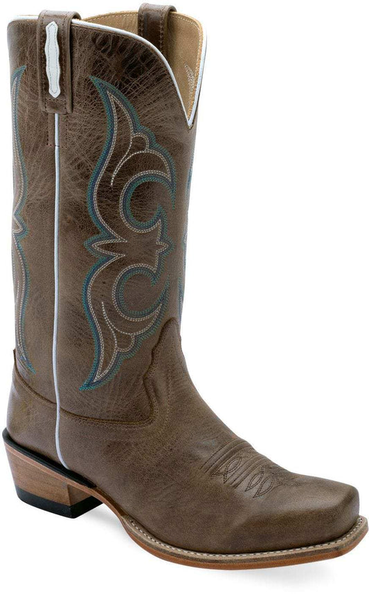 Old West Cactus Brown WOMEN'S SQUARE TOE BOOTS - Old West - Flyclothing LLC