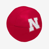 Nebraska 4 in. Micro Soft Basketball - Logo Brands - Flyclothing LLC