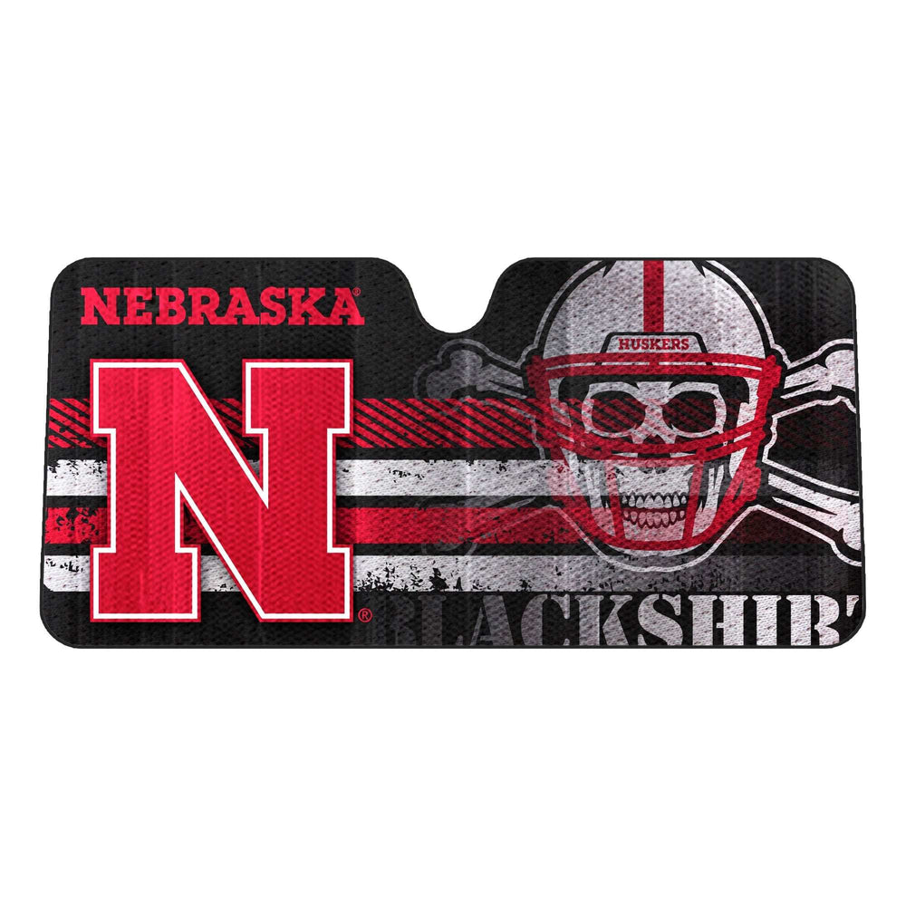 University of Nebraska Auto Shade - Logo Brands - Flyclothing LLC