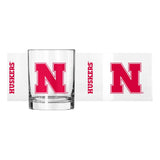 Nebraska 14oz Gameday Rocks Glass - Logo Brands - Flyclothing LLC