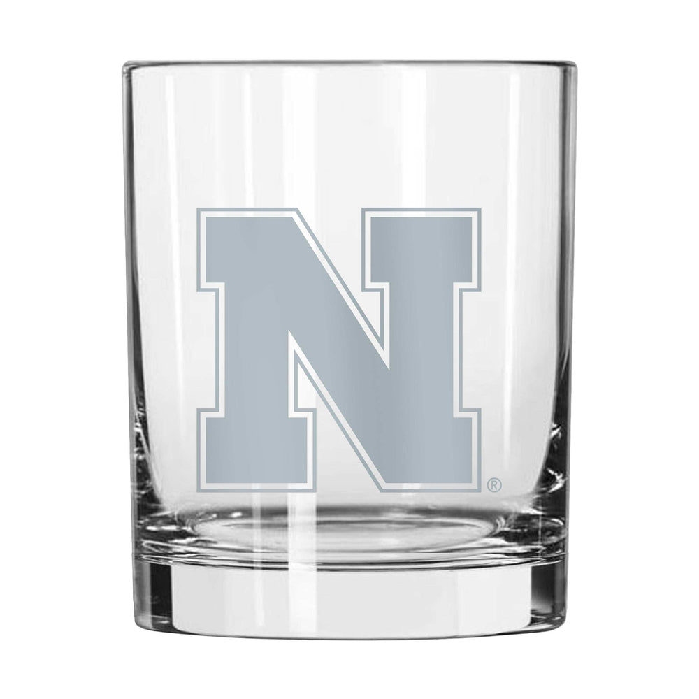 Nebraska 14oz Frost Rocks Glass - Logo Brands - Flyclothing LLC