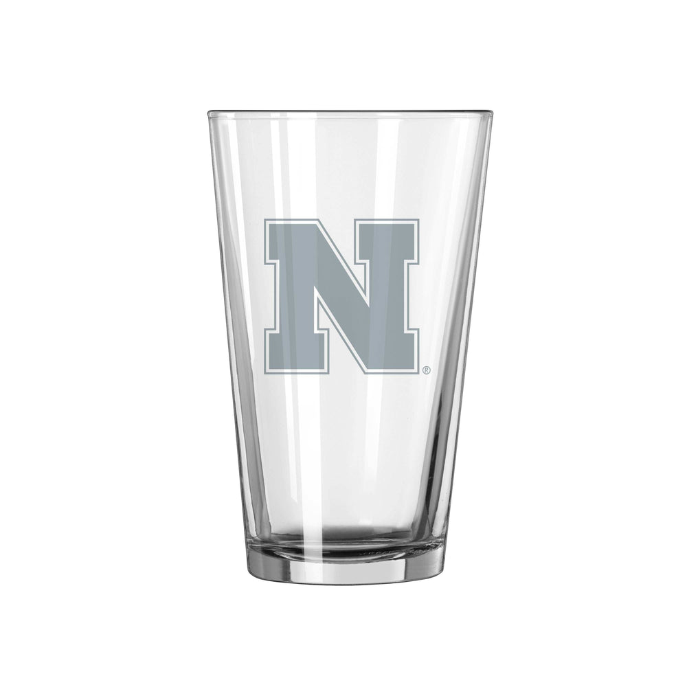 Nebraska 16oz Frost Pint Glass - Logo Brands - Flyclothing LLC