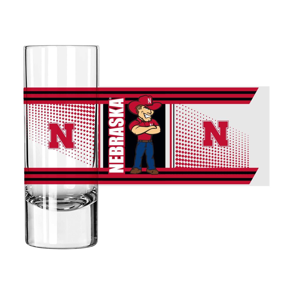 Nebraska 2.5oz Hero Shooter Glass - Logo Brands - Flyclothing LLC