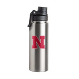 Nebraska 21oz Campus Colors Letterman Twist Top Bottle - Logo Brands - Flyclothing LLC