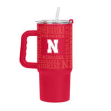 Nebraska 24oz Replay Tumbler w/Handle - Logo Brands - Flyclothing LLC