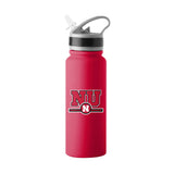 Nebraska 25oz Campus Color Letterman Stainless Single Wall Flip Top Bottle - Logo Brands - Flyclothing LLC