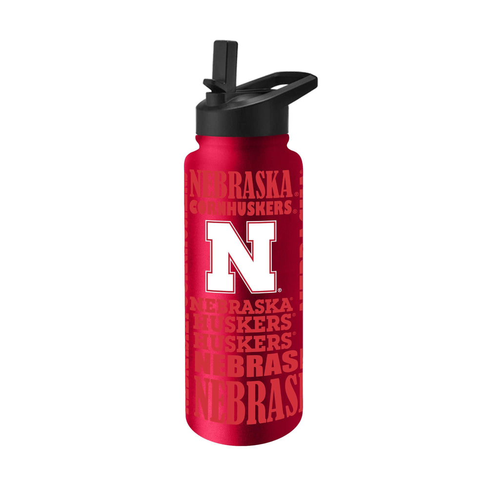 Nebraska 34oz Replay Quencher Bottle - Logo Brands - Flyclothing LLC