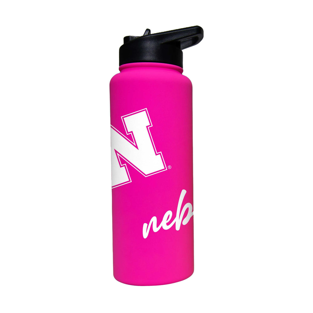 Nebraska 34oz Electric Bold Soft Touch Quencher - Logo Brands - Flyclothing LLC