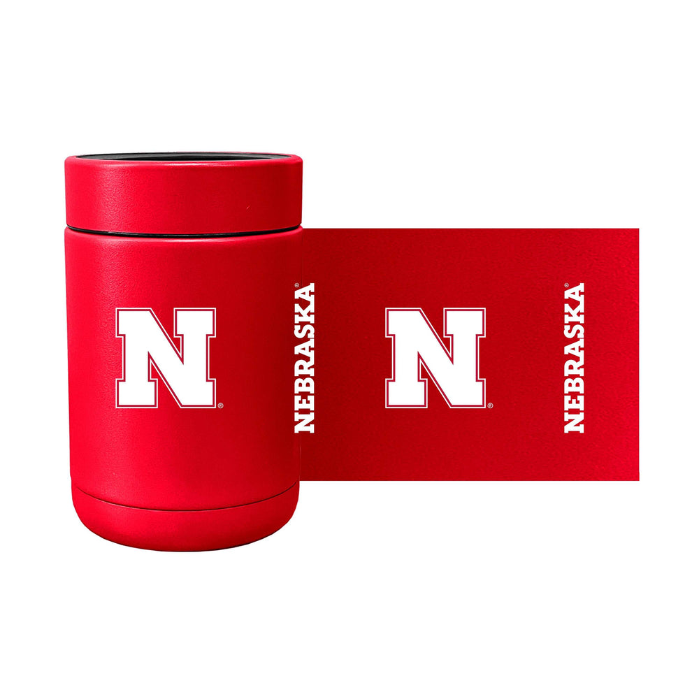 Nebraska Powdercoat Gameday Coolie - Logo Brands - Flyclothing LLC