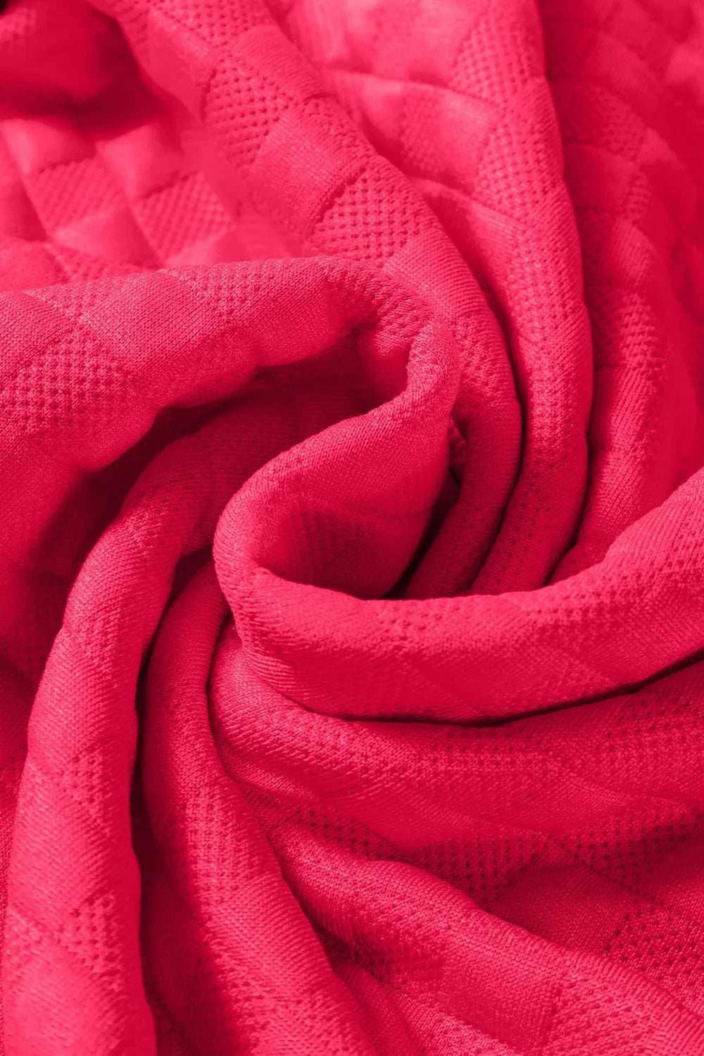 High-Low Round Neck Top and Pants Set - Trendsi - Flyclothing LLC