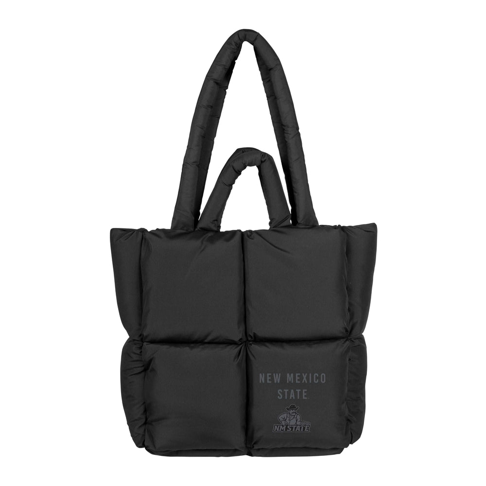 New Mexico State Black Puff Tote - Logo Brands - Flyclothing LLC