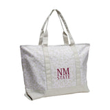 New Mexico State Leopard Pattern Tote - Logo Brands - Flyclothing LLC