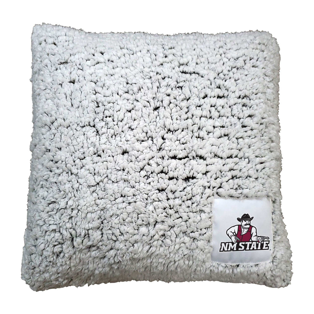 NM State Frosty Throw Pillow - Logo Brands - Flyclothing LLC