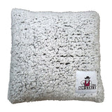 NM State Frosty Throw Pillow - Logo Brands - Flyclothing LLC