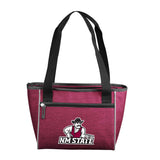 NM State Crosshatch 16 Can Cooler Tote - Logo Brands - Flyclothing LLC
