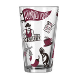 New Mexico State 16oz Native Pint Glass - Logo Brands - Flyclothing LLC