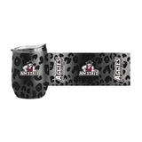 NM State Leopard 16oz Black Powdercoat Curved Beverage - Logo Brands - Flyclothing LLC